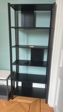 Shelving Unit Storage Rack Metal And Wood