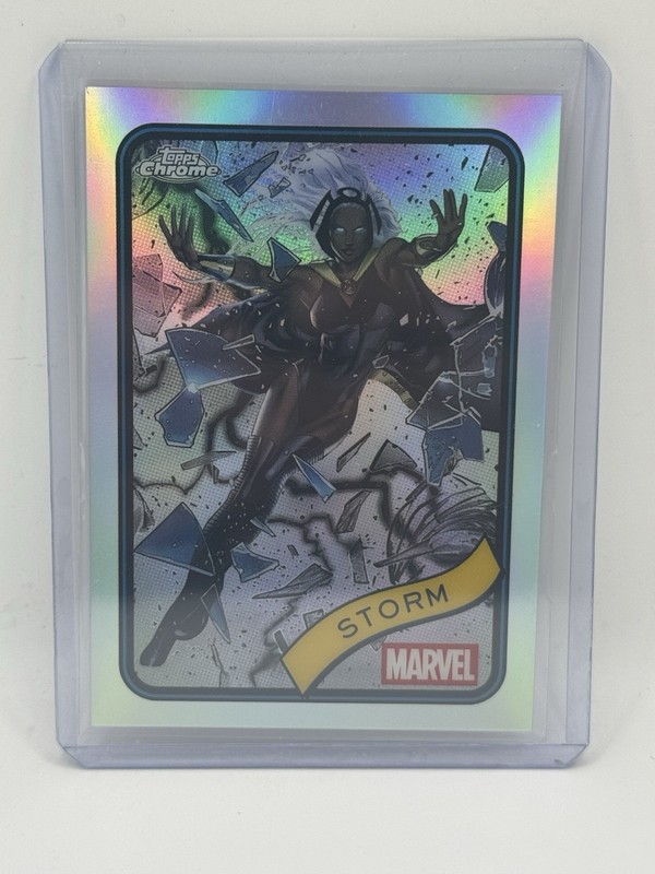 2025 Topps Chrome Marvel Storm Silver Refractor #95