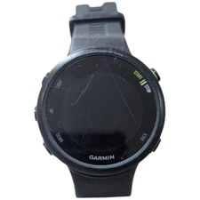 Garmin Forerunner 45 Black GPS Running Smartwatch with Charger Used