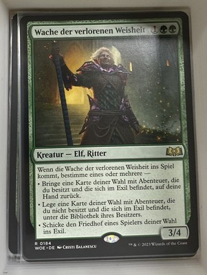 Wache der verlorenen Weisheit 184 Wilds of Eldraine WOE MTG deu.