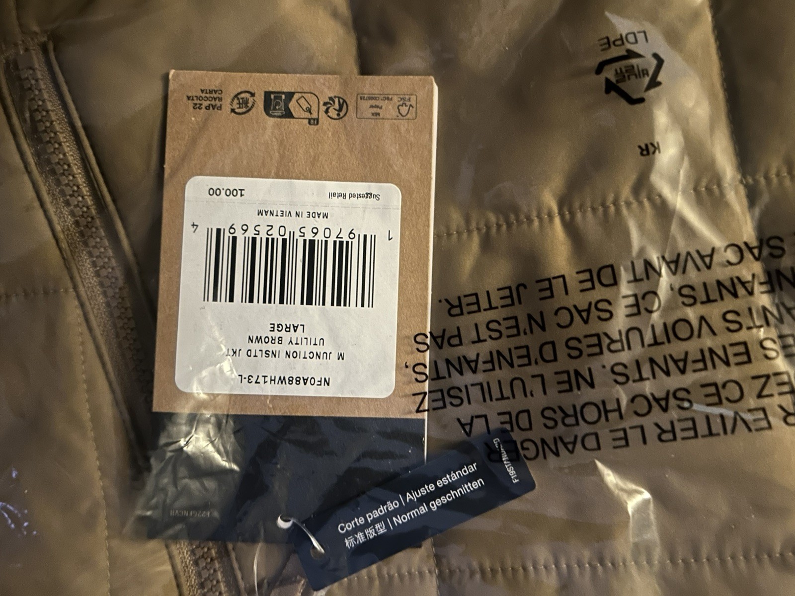 The North Face Men's Junction Insulated Jacket L thumbnail 2