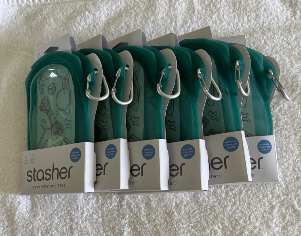 LOT OF 6 Reusable Go Bags 18 Fl Oz Waterfall W/ Carabiner Reusable NEW FREE SHIP
Opens in a new wind