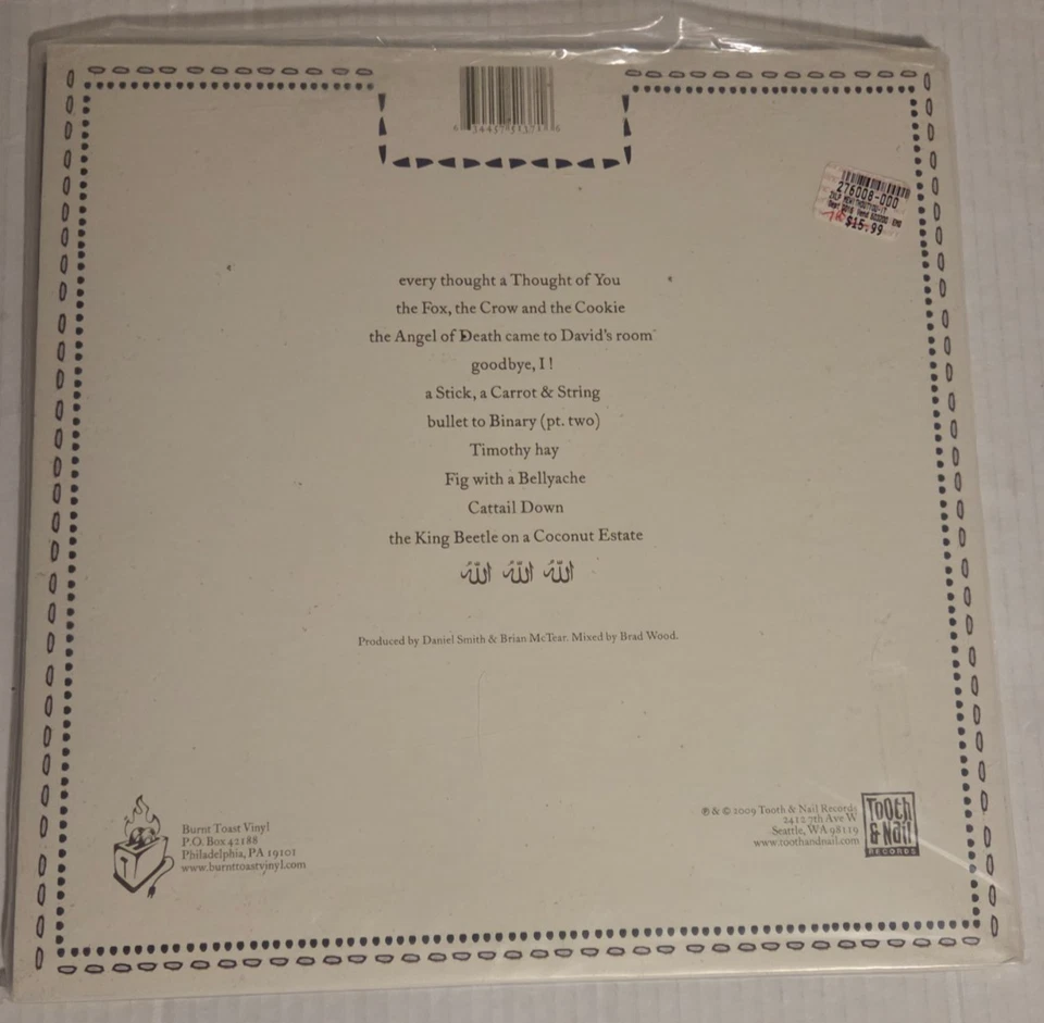 mewithoutYou - It's All Crazy! It's All False!... Burnt Toast Vinyl – BTV 089 NM - Image 4 of 4