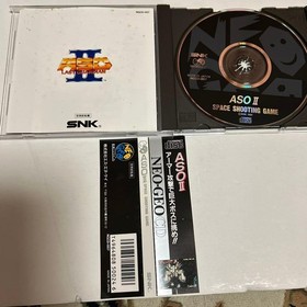 ASO II 2 Last Guardian NCD SNK Neogeo CD Spine From Japan jp