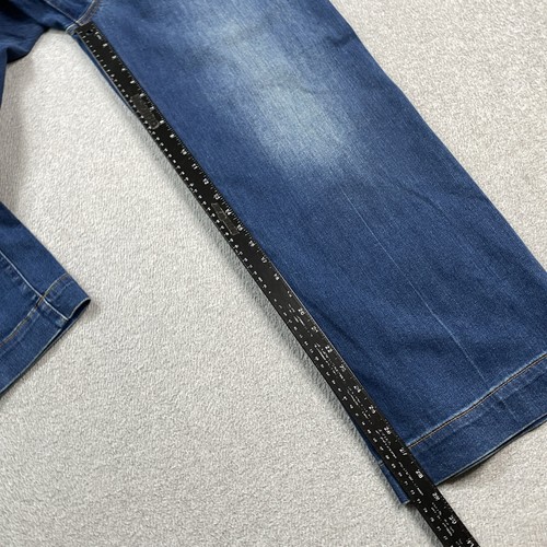Pantalones de mezclilla Maeve para mujer 31T 32x29 The Colette pierna ancha tiro alto Anthropologie - Imagen 6 de 14