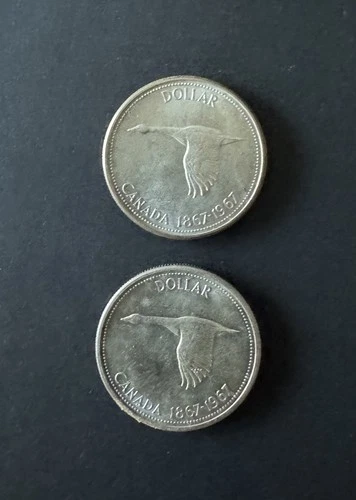 1967 Canada Silver Dollar — photo from another recent sale