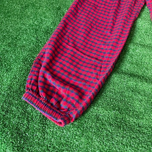 Love by GAP Elastic Waist & Hem Red Plaid Flannel Loungewear Pajama Pants Size S - Picture 5 of 13