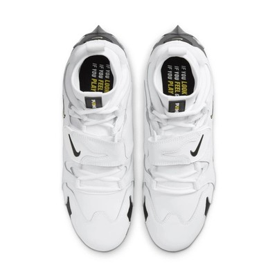 Nike Vapor Edge Diamond Turf 96 DT Deion Football Cleats (HJ3360-100) Size 13.5 Nike Vapor Edge Diamond Turf 96 DT Deion Football Cleats  main image 3