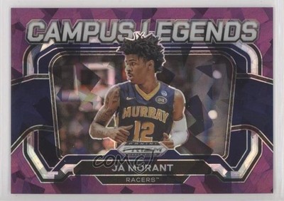 2024 Panini Prizm Draft Picks Campus Legends Purple Ice /149 Ja Morant #10 0jk5