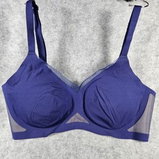 Honeylove LiftWear Wireless Comfort Bra Navy LWBR0302 Size Medium