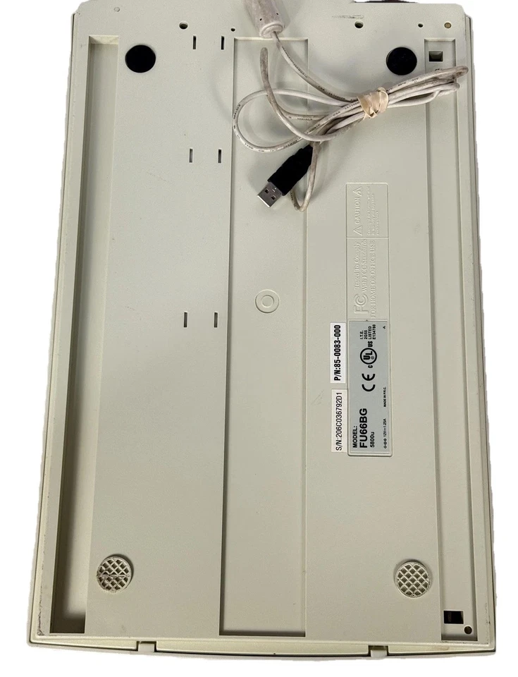 Scanner Visioneer Onetouch 5800 USB Flatbed Model FU66BG – Untested As-is - Image 3 of 4