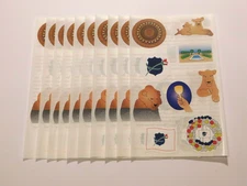 Mrs Grossman's Stickers Lot 10 Sheets Law Enforcement Officers Memorial Fund HTF