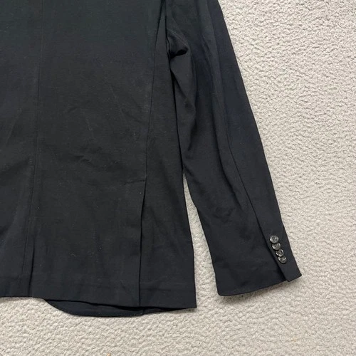 Polo Ralph Lauren Blazer Mens L Black Knit Preppy Classic Collegiate Cotton image 16