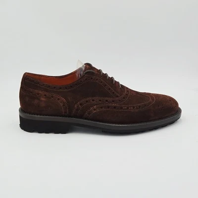 Chaussures Homme Kingston Taille 41,5 Classiques Marron Daim 155DA - Photo 1/4