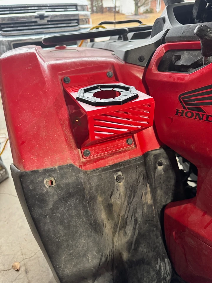 Portavasos Honda Rancher Rincon Recon TRX420 TRX680 2007-2025 Foto 3 de 4