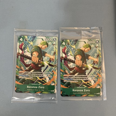 #ad One Piece TCG RORONOA ZORO P 114 2026 C2E2 Promo Card x2 English Sealed $255.50
