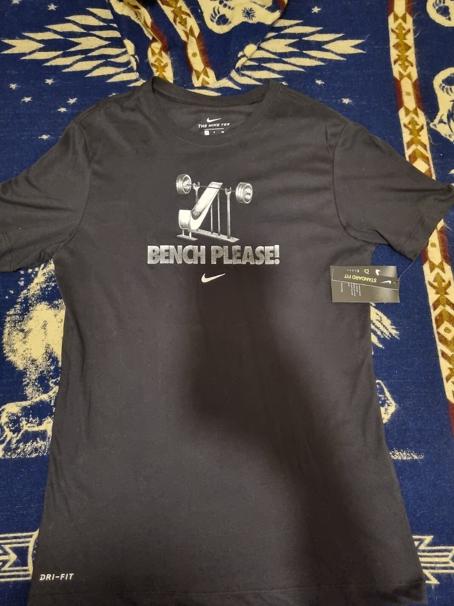 nike bench please shirt