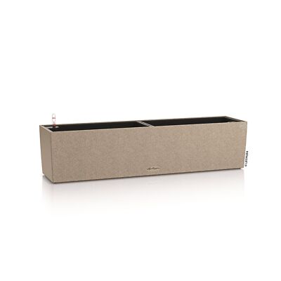 LECHUZA BALCONERA Stone 80 Komplettset sandbeige