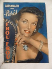 Almanach De Paris 1955 - Frou Frou - 100 Pages - 17 X 24 Cm 7422p