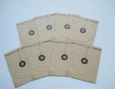 WINCHESTER AIR RIFLE TARGET & ADVERTISEMENT X 8