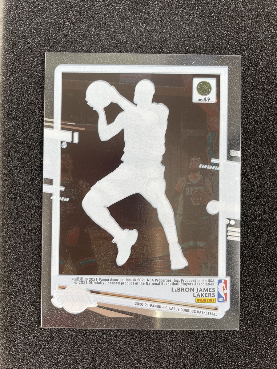 その他 2020-21 clearly donruss LeBron James /25 LeBron James 2020-21 Clearly Donruss My House Holo Silver