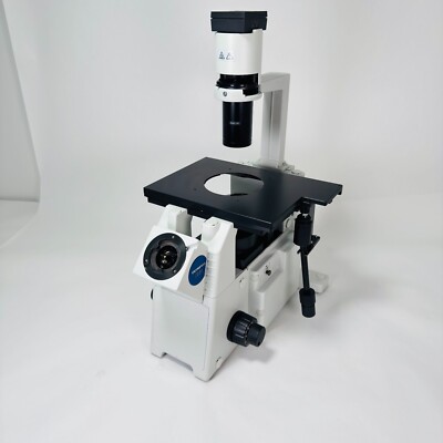 Olympus Microscope IX51 Inverted Fluorescence and Phase Contrast | sold As Is