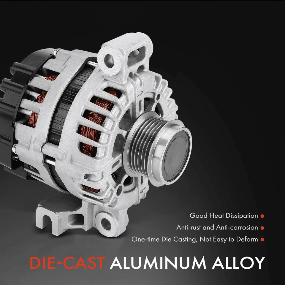 Alternador para Chevrolet Camaro 2010-2012 Colorado GMC Canyon V6 3,6 L 150 A CW Foto 4 de 4