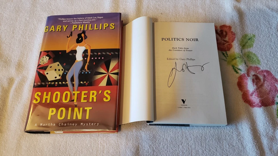 POLITICS NOIR & SHOOTER'S POINT by GARY PHILLIPS - Image 2 of 2