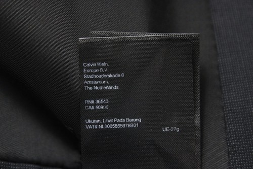 Calvin Klein Fitted Modern Textured Perfect Black Blazer Men (EU) 52 Wool - Picture 12 of 14