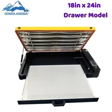 QOMOLANGMA 18in x 24in DTF Oven With Temperature Control Pro DTF Oven Curing USA