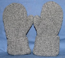 Childs Mittens w/ fleece lining handmade upcycled recycled sweater kids gloves