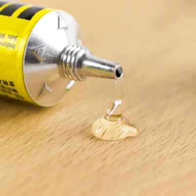 UHU 10 Tubes x 7ml ALL purpose Repair Adhesive Liquid Strong Glue Yellow Tube
