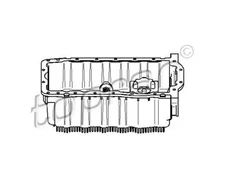 Oil pan Topran 112323 for VW Caddy III large sedan