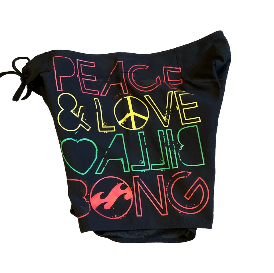 Billabong Board Shorts Swim Shorts Black Junior Women’s Size 5 - Image 2 of 4