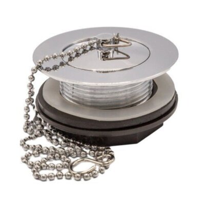 1 1/2'' verchromter kurzer Badewannenablauf
