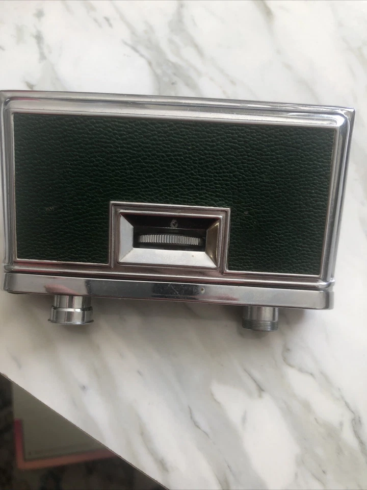 Vintage Japan SELSI 2.5x Pop Up Coated Lens Green Opera Binoculars - Image 4 of 4