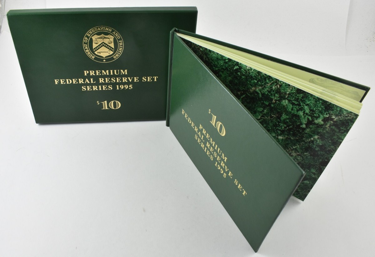 Lot (12) 1995 $10 FRN Federal Reserve Set Premium *7908 | eBay