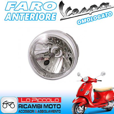 Faro Tondo Ricambi Originali Vespa 50 Special Headlight Manubrio