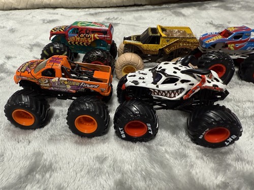 HOT WHEELS MONSTER JAM TRUCK LOT 25x 1:64 & 2x 1:24 SCALE 27 TOTAL TRUCKS - Picture 15 of 16