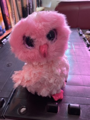 pink owl beanie boo