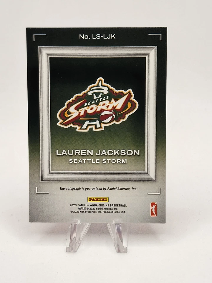 2023 Panini Origins WNBA Legacy Signatures Red Lauren Jackson-Seattle Storm #/49 - Image 3 of 3