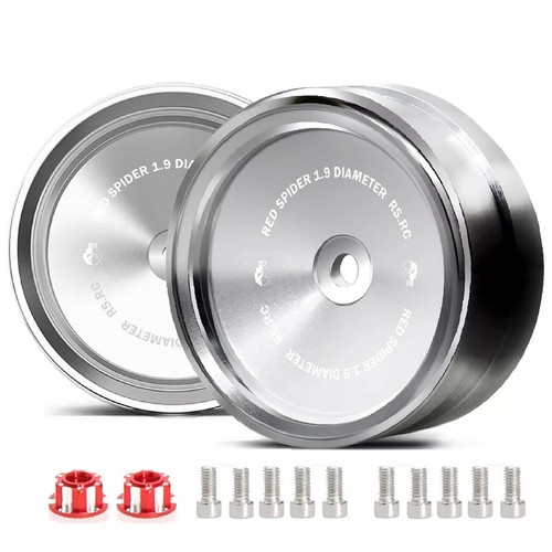 4x 1.9" Alloy Metal Beadlock Wheel Rims For 1/10 RC Crawler D90 SCX10 TRX4 Gen8 - Picture 9 of 19