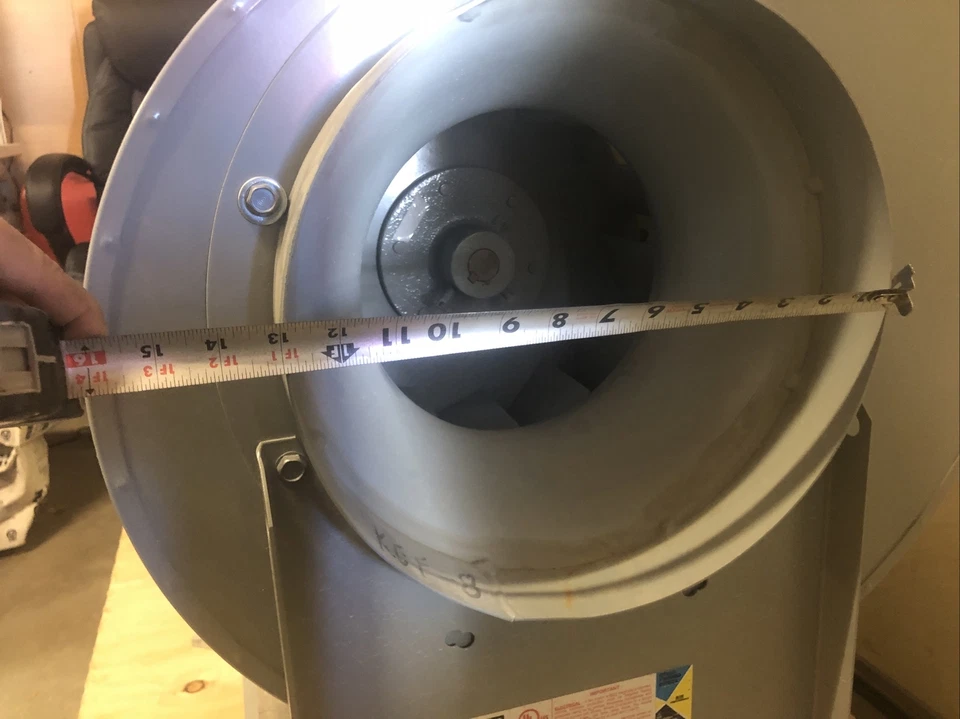 Soplador centrífugo Greenheck SWB-212-15-CW-UB-G NUEVO... Servicio de alimentos. PUEDE ENVIAR… Foto 4 de 4