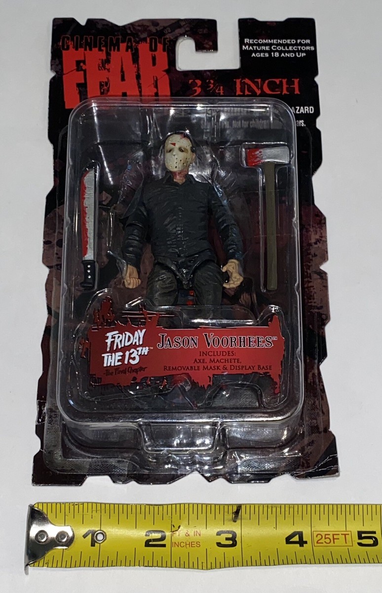 FRIDAY THE 13TH フィギュア　メズコ　ジェイソン Jason Friday The 13th IV 3 3/4” Figure Cinema Of Fear Mezco
