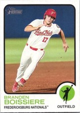 2022 Topps Heritage Minor League #93 Branden Boissiere