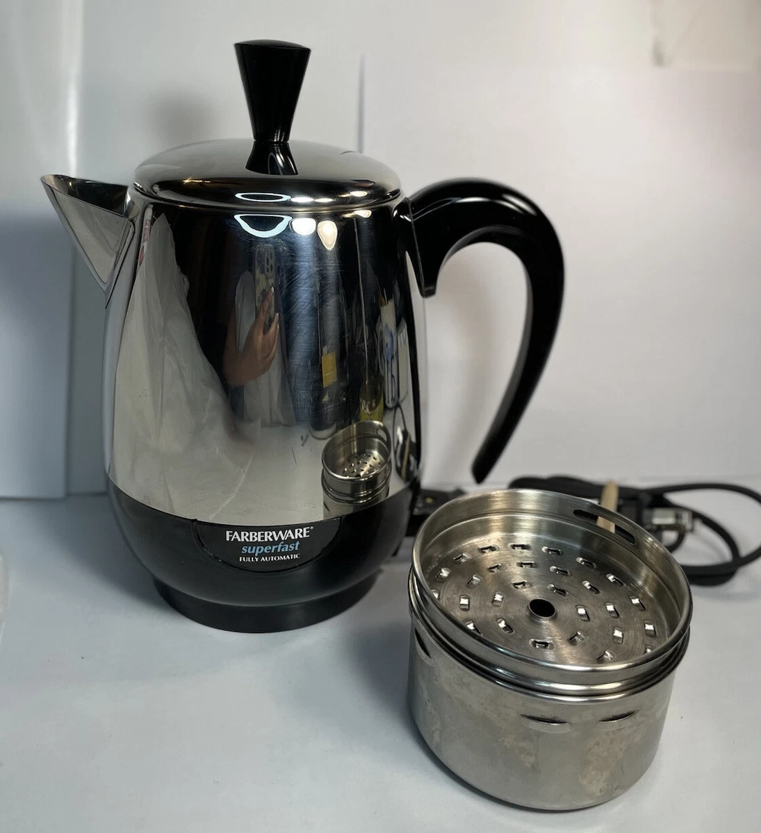 Farberware 4-Cup Stainless Steel Percolator