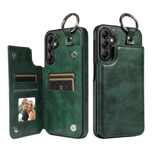 Shockproof Credit Card Slots Loop Leather Case Cover For Samsung Galaxy A-series - Picture 18 of 84