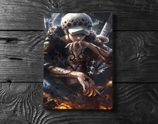Trafalgar Law One Piece Anime Poster Print - No Frame