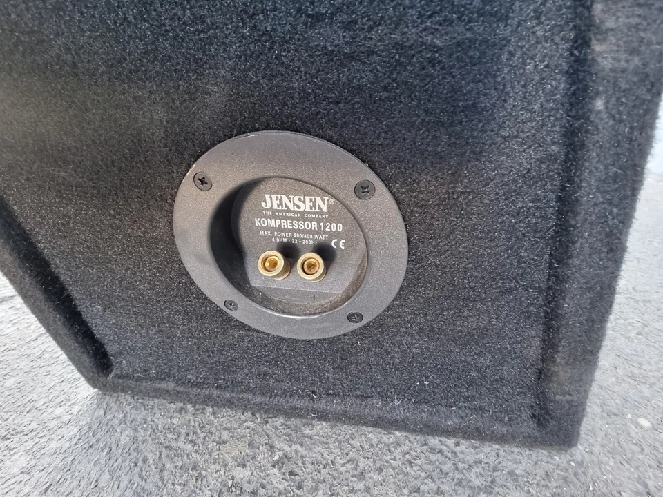 Subwoofer Lautsprecher Box Boxen Jensen Kompressor 1200 z0033 - Bild 4 von 4