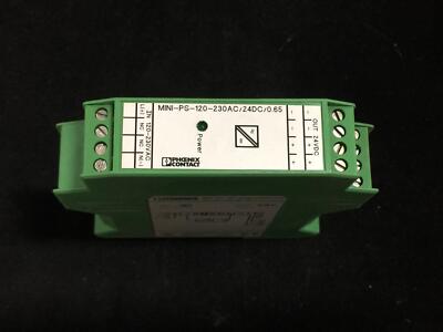 Phoenix Contact MINI-PS-120-230AC/24DC AC/24DC Power Supply *TESTED* 